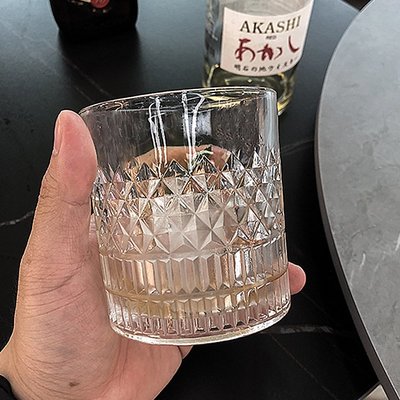酒杯威士忌酒杯 欧式啤酒杯 威士忌玻璃杯家用洋酒杯礼盒套
