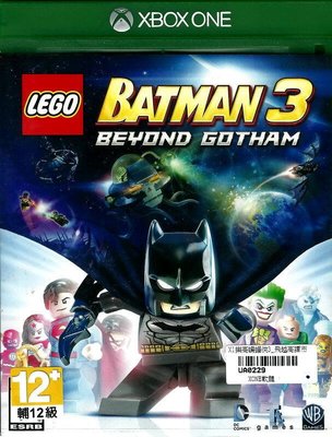 【二手遊戲】XBOX ONE XBOXONE 樂高蝙蝠俠3 飛越高譚市 LEGO BATMAN 3 英文版 台中