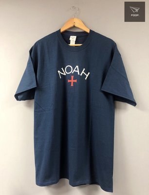 [FDOF] 2018SS NOAH NY CLOTHING Core Logo Tee 十字架 定番 短T 深藍色