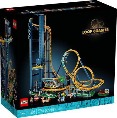 【樂GO】樂高 LEGO 10303 雲霄飛車 新款 積木 玩具 盒組 禮物 生日禮物 遊樂園 樂高正版全新