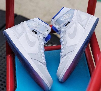 Nike Air Jordan 1 High Zoom 白藍 籃球鞋 男款 CK6637-104公司級