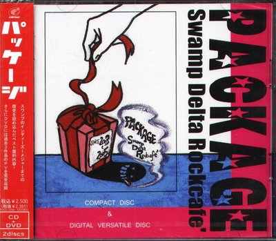 K - Swamp Delta Rockcafe' - PACKAGE - 日版  CD+DVD - NEW