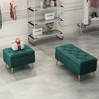 沙發凳子長方形可坐家用門口長條服裝店試衣間收納箱儲物凳換鞋凳