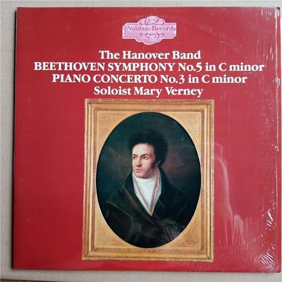 Mary verney鋼琴/漢諾威古樂團 - 貝多芬第5交響 /第3鋼協 2LP