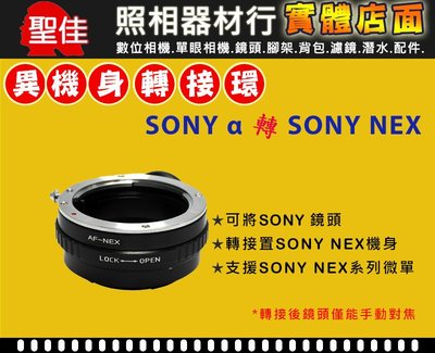 【聖佳】Pixco SONY α 鏡頭轉 Sony NEX E-Mount 機身轉接環 A33