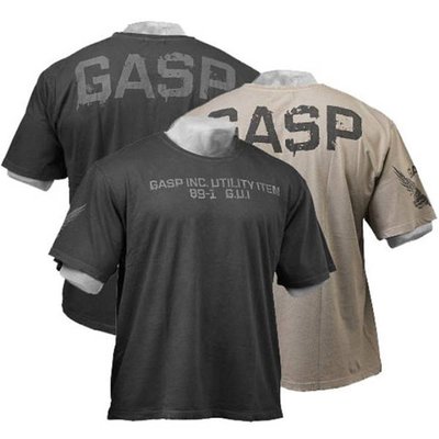 肌肉GASP兄弟健身運動T恤男寬松上衣彈力歐美大碼 短袖健身衣
