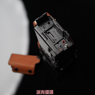 【現貨精選】Mrstone 索尼A7C相機皮套真皮相機包適用于SONY保護套a7c手柄配件