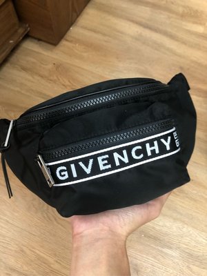 ［4real］Givenchy 18fw 尼龍貼布 腰包