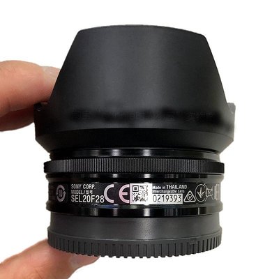 小青蛙數位 SONY E 20mm F2.8 SEL20F28 鏡頭專用 遮光罩 太陽罩
