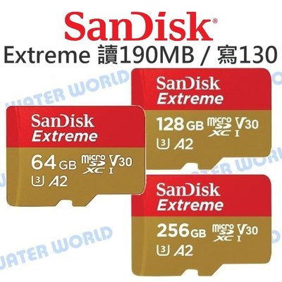 【中壢NOVA-水世界】SanDisk Micro Extreme【A2 512G 讀190 寫130】TF 公司貨