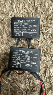 電子零件 兩顆 12V 2.2A 27W 定電流源 變壓器 電源供應器 兩個50