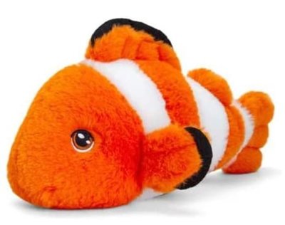 歐洲進口 限量品 好品質 可愛小丑魚娃娃布偶海洋動物尼莫熱帶魚抱枕玩偶絨毛絨娃娃裝飾擺件送禮品禮物