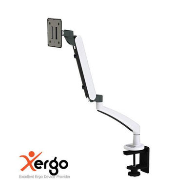 [新品出清] Xergo EM15166 ~ 單延伸臂 螢幕支撐架 (穿夾兩用)