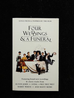 錄音帶/卡帶/P04/電影原聲帶/英文/你是我今生的新娘 Four Weddings & A Funeral/非CD非黑膠