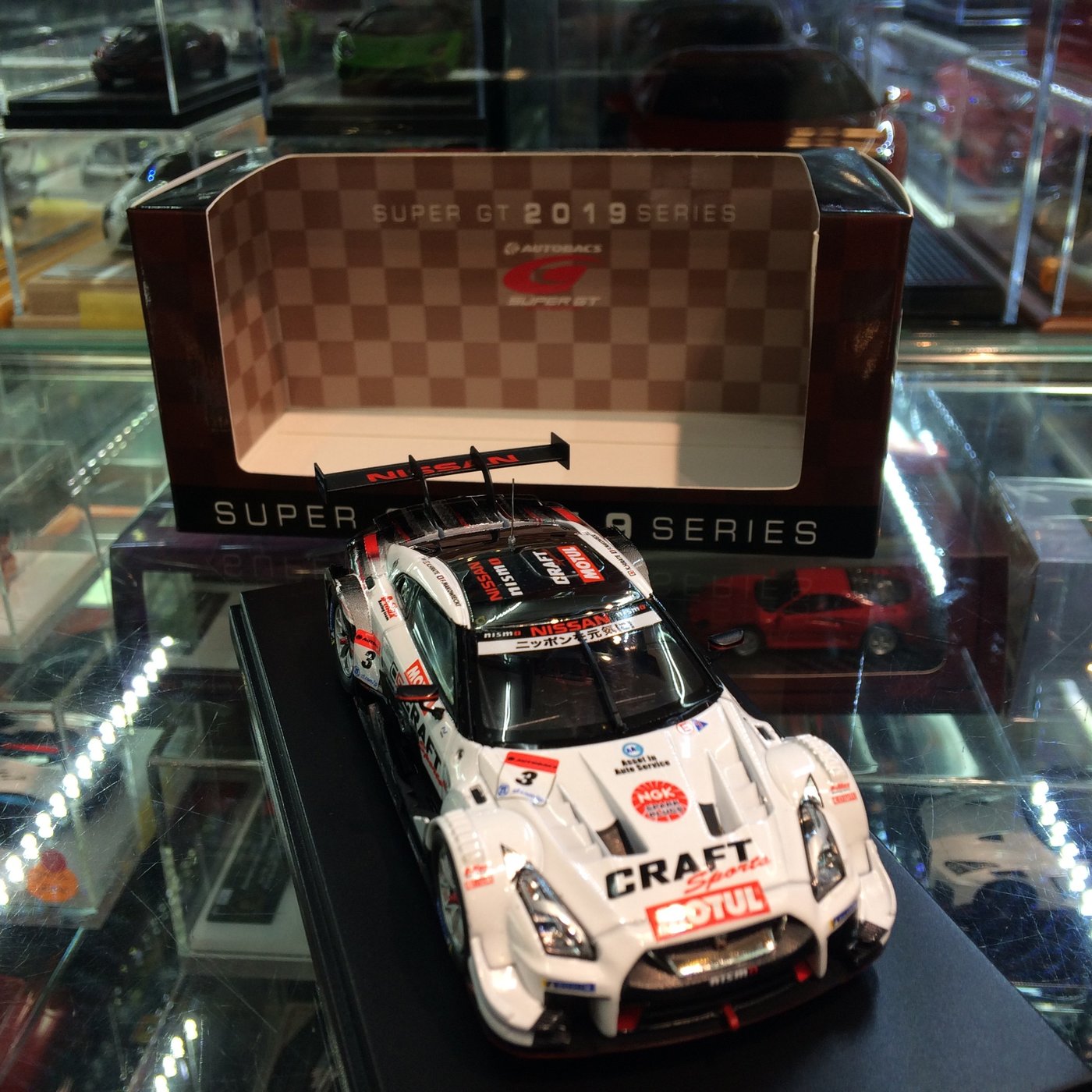 1/43 EBBRO 45716 CRAFTSPORTS MOTUL GT-R SUPER GT GT500 - 總代理