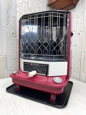 【JP.com】松下 NATIONAL OS-2000R 赤(紅色) 放射型煤油暖爐 1970年