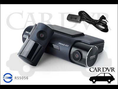 【附64G卡+GPS】韓國 IROAD X11 超高清雙鏡頭1440P Sony智能夜視 wifi隱藏型行車記錄器