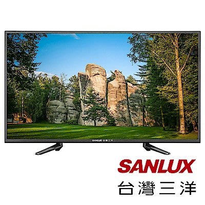 SANLUX 台灣三洋 SMT-40MA3 40吋 液晶電視 LED 液晶 顯示器+視訊盒 $8300