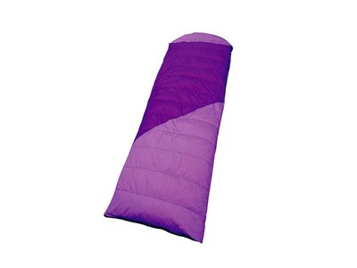 【睡袋 露營】登山睡袋 DJ-9005A 探險家天然羽毛睡袋-台灣製-紫色【安安大賣場】