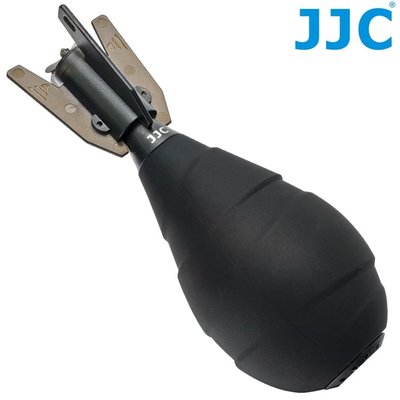 我愛買#JJC可站立矽膠清潔吹氣球火箭筒空氣吹球CL-ABR BLACK(含過濾網風扇)火箭式清潔球適相機鏡頭保護鏡吹塵