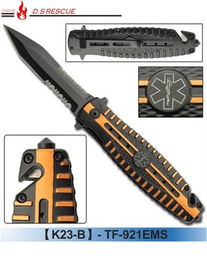 【EMS軍】美國XZAN戰術摺疊刀#(K23)TF921