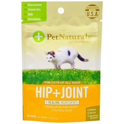 現貨) Pet Naturals 美國寶天然貓嚼錠 關節好好 30粒 Hip & Joint 寵物零食
