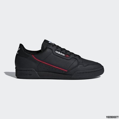 【小柒】adidas Continental 80 Rascal Black 黑紅 B41672潮鞋