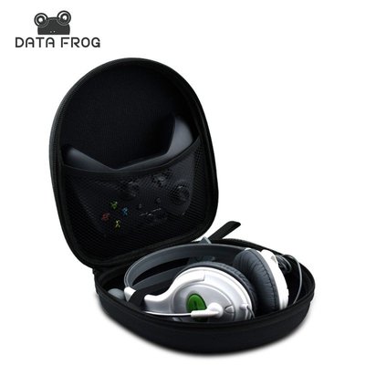 包子の屋Xbox One 控制器 / 耳機保護套的數據青蛙收納袋