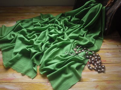 【喀什米爾Cashmere圍巾披肩經典款：蘋果綠/草綠】鑽石織紋 輕暖柔美 質感精品 口碑長銷款