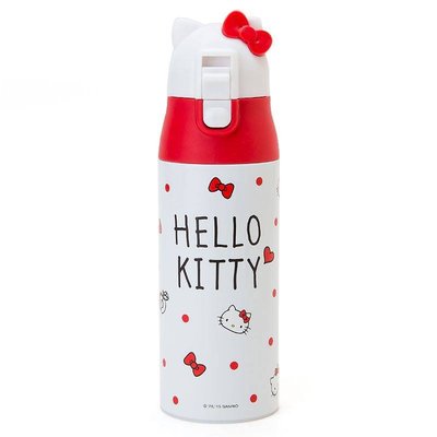 《現貨》Coco馬日本代購~日本三麗鷗 正版新品~ 凱蒂貓 Kitty 保溫瓶 保溫罐 保溫保冷 360ml