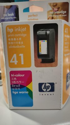 HP inkjet no.41原廠3色墨水匣 51641A