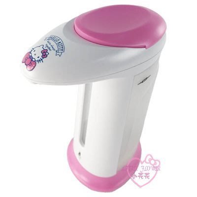 ♥小公主日本精品♥HelloKitty美樂蒂給皂機感應式洗手泡泡機洗手乳機方便衛生單一價