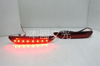 oo本國之光oo 全新 TOYOTA 豐田 2016 2017 SIENTA 專用 LED 光柱 全紅 雙功能 後保桿燈