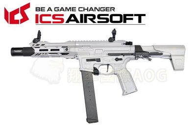 【預購】ICS CXP-MARS PDW9(艦艇灰) M110 二代電子扳機 短行程扳機 全金屬 生存遊戲 I
