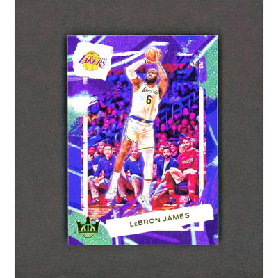 詹皇 Lebron James 油畫Court Kings Lakers 球員卡 2022-23