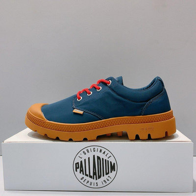 PALLADIUM PAMPA OX PUDDLE LT WP 男女款 藍色 防水 雨鞋 低筒靴 76116-482