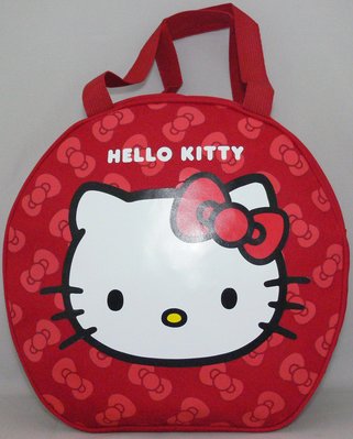 Hello Kitty 圓形手提袋 餐袋 大的 便當袋 購物袋 UNME 3071 3099 書包 腿包 休閒包 後背包