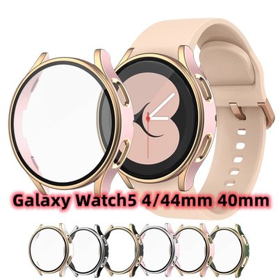 森尼3C-三星手錶保護殼Galaxy Watch5雙色手錶殼watch 4一件式殼保護套 44mm 40mm手錶防摔保護套硬殼-品質保證