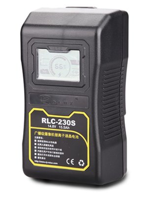 九晴天(租電源,租電池) ROLUX RLC-230S V-lock 電池出租(230W)不單租