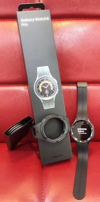 【艾爾巴二手】三星Galaxy Watch5 Pro 45mm 藍芽智慧手錶 鈦炫黑#二手手錶#保固中#新興店P3S8Z