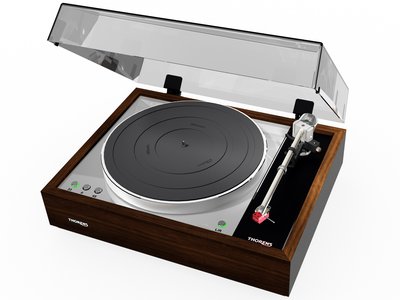 《傑威爾音響》德國老牌 THORENS TD 1601 + TP 160 復古造型 黑膠唱盤 平衡輸出與唱臂電動升降功能