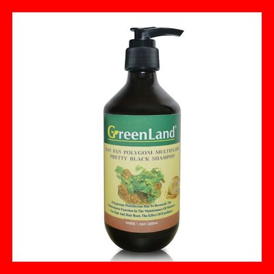 最新品~GreenLand全新何首烏深層養護洗髮精/GreenLand 何首烏亮豐盈洗髮精