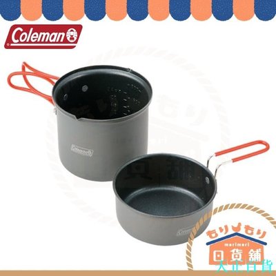CC小铺日本 Coleman Pack Away 鍋具 單人料理套鍋 CM-2957 露營戶外 方便鍋 煎鍋 平底鍋鍋組