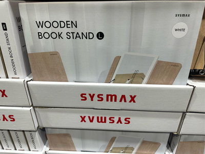 COSTCO好市多代購Sysmax 木製立書架 L