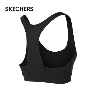 100％原廠Skechers斯凱奇無鋼托針織運動內衣跑步健身瑜伽純色背心P121W028