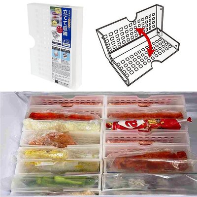 asdfkitty*日本製 小久保 直立式冷凍庫整理收納盒-大的