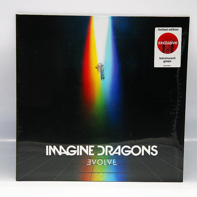 正版 夢龍樂隊 Imagine Dragons Evolve 綠膠LP黑膠唱片12寸(海外復刻版)