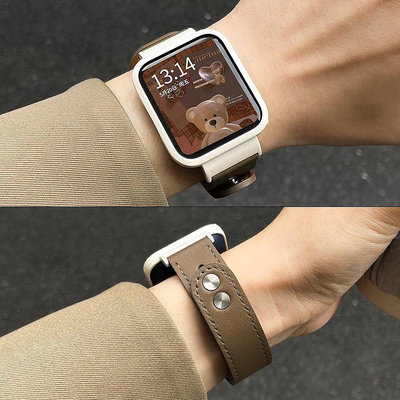 適用紅米手表3表帶小米1/2代腕帶真皮手表帶小米redmi watch 2/3智能手環腕帶 替換腕帶 運動錶帶 腕帶