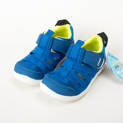 日本 IFME 健康機能童鞋 -透氣休閒鞋水涼鞋款 IF20-011721 藍 現貨