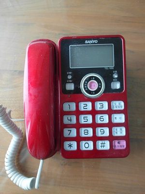 SANYO 來電顯示家用有線電話-TEL-988